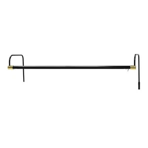 30" Tru-Slim LED Picture Light - Black with Brass Accents - Picture 1 of 5
