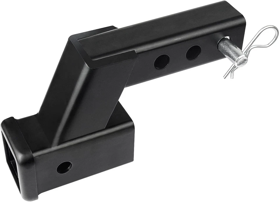4" Drop/Rise Trailer Hitch Receiver Adapter Extension, Riser Extender,...  - Image 1 of 4