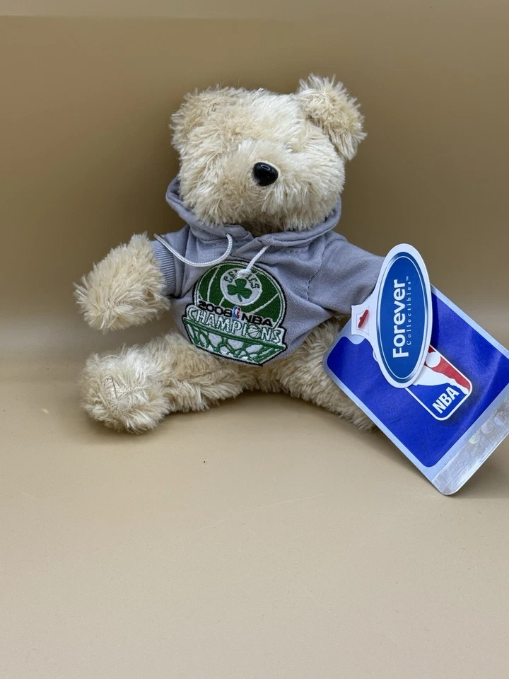 Boston Celtics NBA 2008 Champions oso de 8 pulgadas, coleccionables Forever nuevo con etiquetas Foto 1 de 4