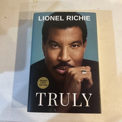 TRULY BY LIONEL RICHIE HARDCOVER BOOK LIKE NEW NOT SIGNED!!! - Image 1 of 3