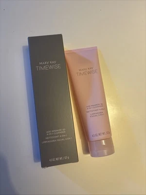 Limpiador Mary Kay TimeWise 4 en 1 piel normal/seca 4,5 fl oz NUEVO Foto 1 de 4