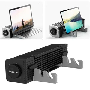 Refroidisseur d'ordinateur portable Cooling Pad ventilateur de bureau 3 vitesses pour tablette de jeu ordinateur portable - Photo 1/8