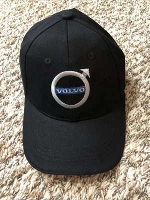 Mercancía Oficial Volvo Gorra Coches Camiones Azul Marino y Plata Logo Algodón Orgánico Foto 1 de 4