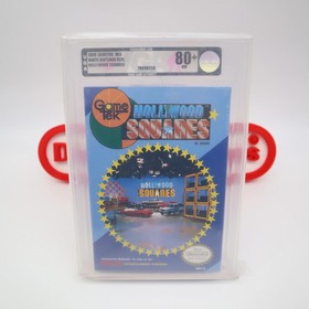 NES Nintendo HOLLYWOOD SQUARES - VGA GRADED 80+! NEW & Factory Sealed + H-Seam!