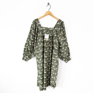 Batsheva x Laura Ashley Beamaris Dress Size 10 NEW Abercastle Print Green Floral - Picture 1 of 18
