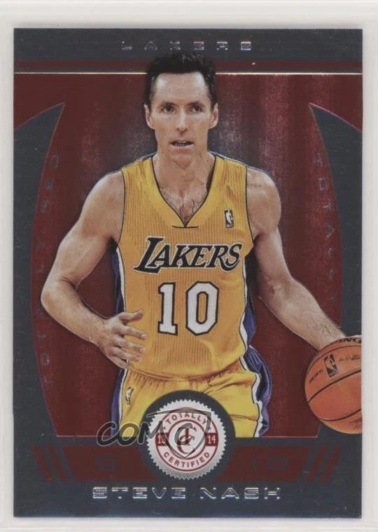 2013-14 Totally Certified Totally Red /99 Steve Nash #109 HOF - Image 1 of 2