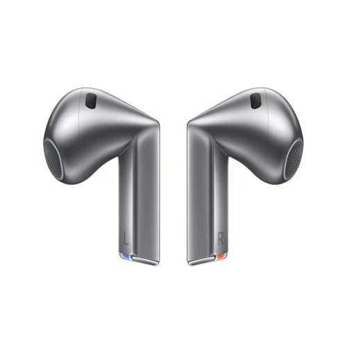 SAMSUNG GALAXY BUDS 3 AI TRUE WIRELESS BLUETOOTH EARBUDS - SILVER - Image 1 of 4