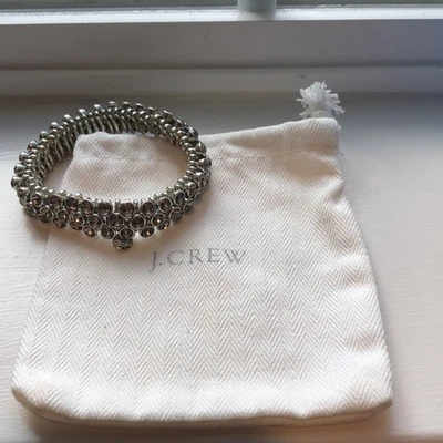 VINTAGE J. PULSERA ELÁSTICA CREW ESTRÁS GRIS AHUMADO Foto 1 de 4