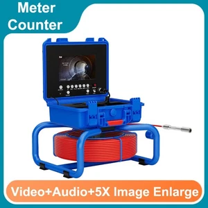 Cámara de inspección de tuberías con contador de 7" con transmisor de 512 Hz 16 GB - Imagen 1 de 20
