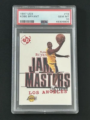 1997-98 Upper Deck UD3 - Jam Masters Kobe Bryant #19 - PSA 10 💎 - Image 1 of 2
