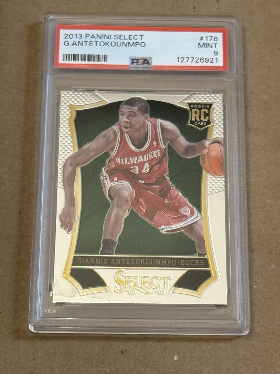 Giannis Antetokounmpo Basketball Grade 9 Rookie Sports Trading