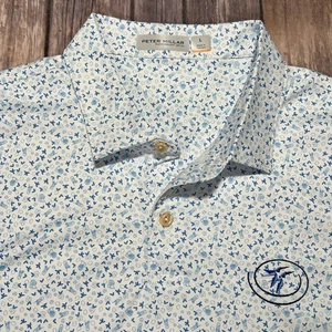Polo Peter Millar peso pluma Life Gives You Lemons estampado grande elástico - Imagen 1 de 10