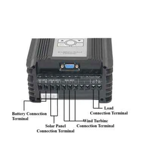 Regulador de refuerzo controlador de carga MPPT híbrido solar turbina eólica 2200W 12V 24V - Imagen 1 de 6