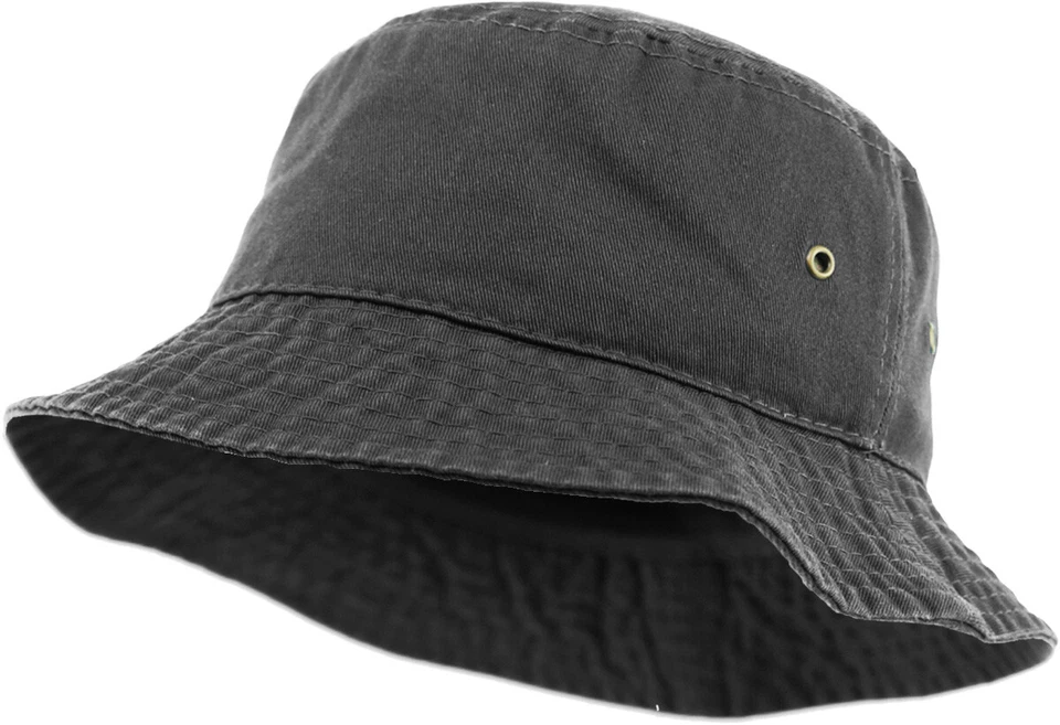 Bucket Hat Boonie Basic Hunting Fishing Outdoor Summer Cap Unisex Cotton Polyest - Image 1 of 1
