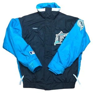 Vintage Columbia Florida Marlins Black MLB 3-in-1 Jacket Mens Small Full Zip Rare - Bild 1 von 23