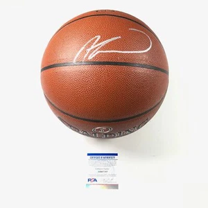 REGGIE JACKSON Andre Drummond Signed Basketball PSA/DNA Detroit Pistons Autograp - Picture 1 of 5