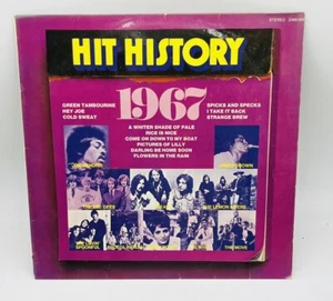 Hit History 1967 Vinyl Record LP Jimi Hendrix Bee Gees The Who The Move Various - Picture 1 of 5
