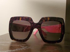 Gucci Gradient Brown Sunglasses GG0102S 