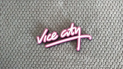 Видеоигры Grand Theft Auto Vice City кухонный магнит GTA Vice Andreas - Изображение 1 из 4