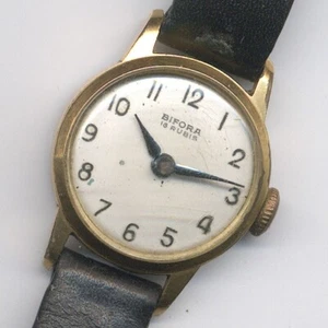 Vintage 15 Rubis Bifora German Women's Watch c1960's - Picture 1 of 4