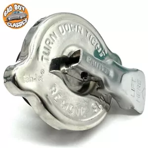 Edelstahl Sicherheitsrad Kühlerdeckel 15 Pfund passend für Rover 3500 P6 SD1 - Bild 1 von 4