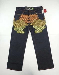 Nuevo con etiquetas The Year Of.. Para hombre Ocean Twelve Rainbow Jeans Tag Talla 42 #D321 - Imagen 1 de 7