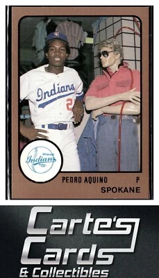 Pedro Aquino 1988 ProCards #1929  Spokane Indians - Image 1 of 2