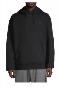 NUEVO CON ETIQUETAS Y-3 Yohji Yamamoto Adidas Logotipo Clásico Sudadera Bolsillo Negro HOMBRE Talla Mediana - Imagen 1 de 2
