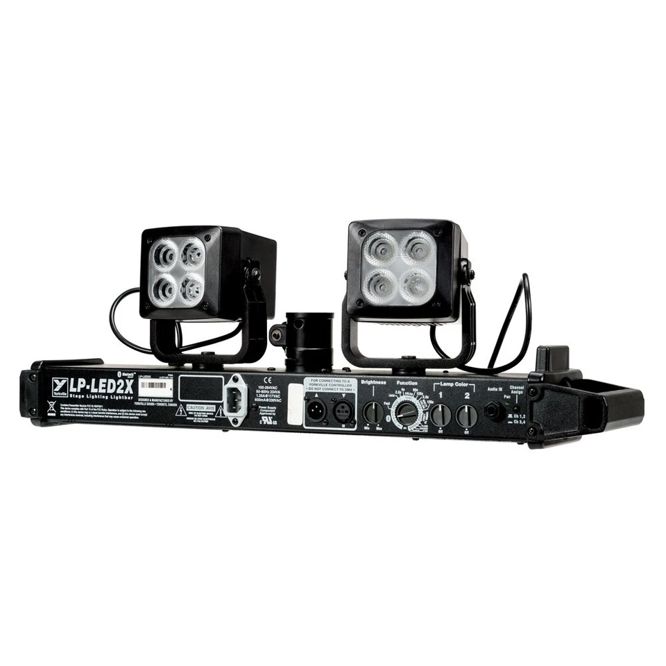YORKVILLE LP-LED2X 2 Head High Performance Bluetooth Dimmer Bar - Image 1 of 4
