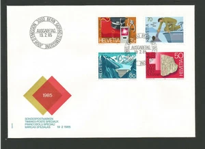 Suisse FDC 1985 anniversaires et événements oblit. Bern /L3185 - Foto 1 di 1