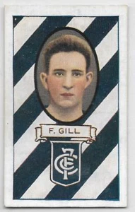 1933 Allen's League Footballers (11) F. GILL Carlton Excellent /: - Picture 1 of 2
