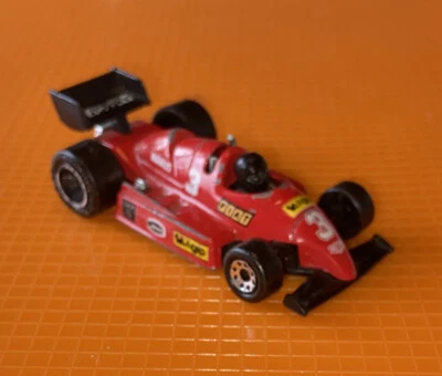Vintage 1984 Matchbox F1 Racer Red Pirelli Fiat #3 Rare Original Old Car FreeShp - Image 1 of 4
