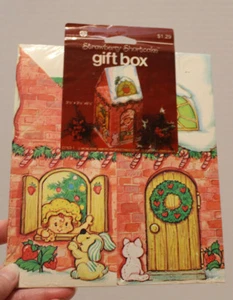 NUEVO De Colección Antiguo PASTEL CORTO DE FRESA Sellado Caja de Regalo por American Greetings - Imagen 1 de 5