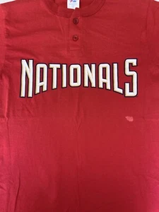 Vintage Washington Nationals MLB Baseball Majestic T-Shirt Trikot Größe Small - Bild 1 von 6