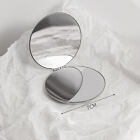 Portable Folding Stainless Steel Makeup Mirror Desktop Beauty Tools Travel _cu