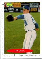 1991 Classic Best #262 Tim Cecil