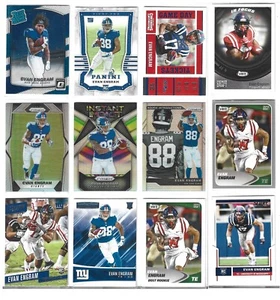 Evan Engram New York Giants Mississippi 12 card 2017 RC lot-all different - Picture 1 of 1