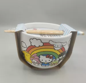 Bacchette in ceramica arcobaleno Sanrio Hello Kitty & Friends riso spaghetti - Foto 1 di 6