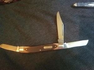 VINTAGE SCHRADE WALDEN NY OLD TIMER 8OT STOCKMAN POCKET KNIFE - Picture 1 of 13
