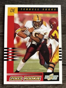 2003 Score - 2003 Rookie Terrell Suggs #311 (RC) - Picture 1 of 2