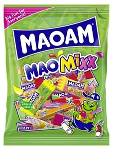 Maoam Mao Mixx Caramelle Toffee Gusto Frutta E Cola Ideali Per Feste E Dolci - Foto 1 di 1