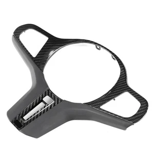 NEU Echt Carbon Lenkrad Blende für BMW G20 G21 G22 G23 G24 M3 M4 NEU. - Picture 1 of 6
