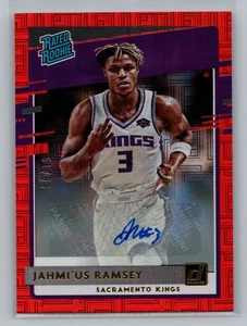 2020-21 Donruss Jahmi'us Ramsey Kings Auto /99 Red Mojo Rated Rookie #247 9599 - Picture 1 of 2