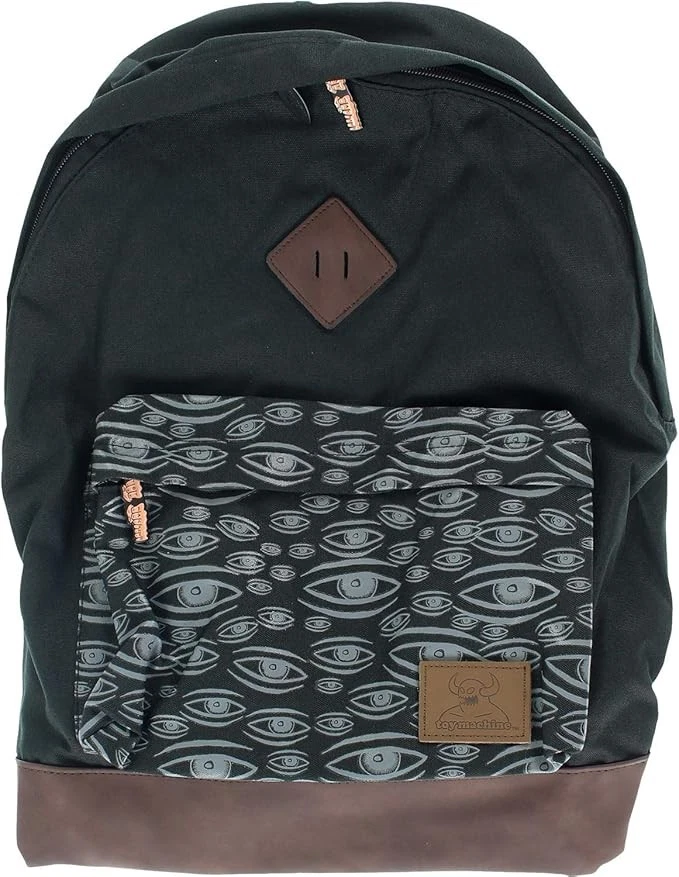 Mochila Toy Machine Multi Eye Negra Marrón Gris Talla Única Foto 1 de 1