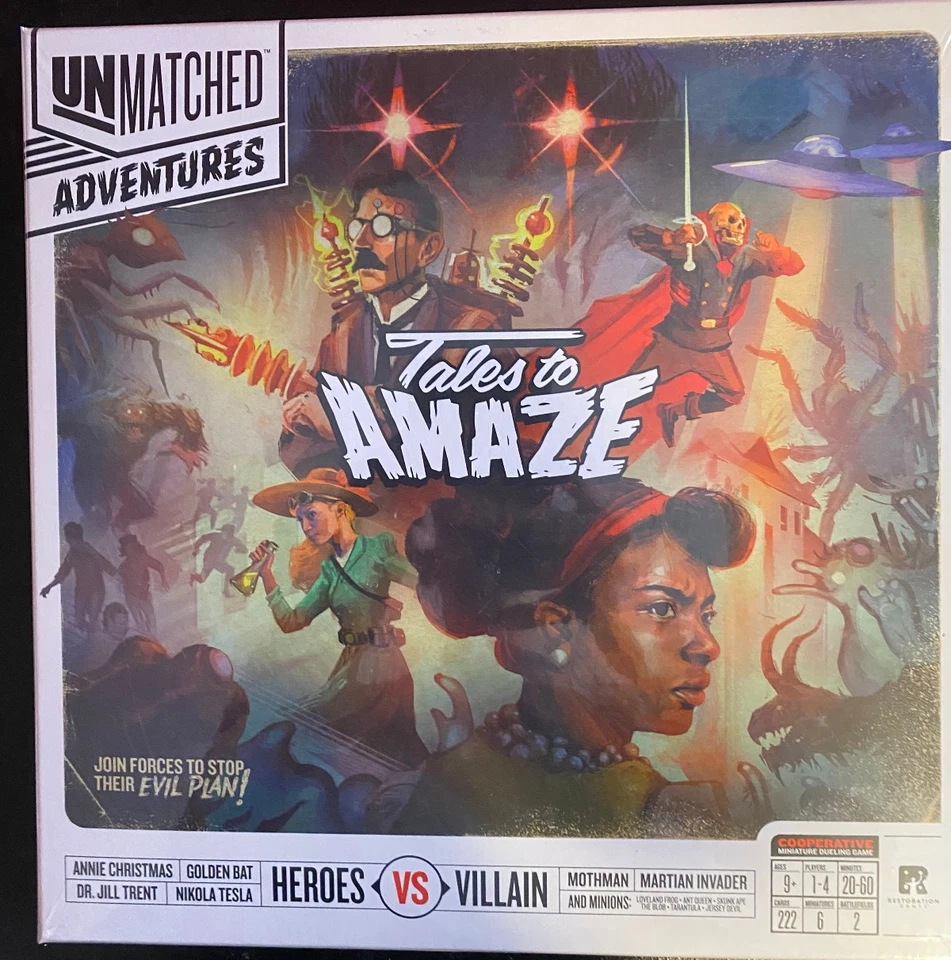 Unmatched Adventures: Tales to Amaze - Cooperative Strategy New Sealed - Image 1 of 1