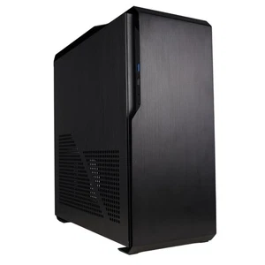 ALmordor Mini Tower SFF ITX Computer PC Case Aluminum for Gaming Desktop, Black - Picture 1 of 12