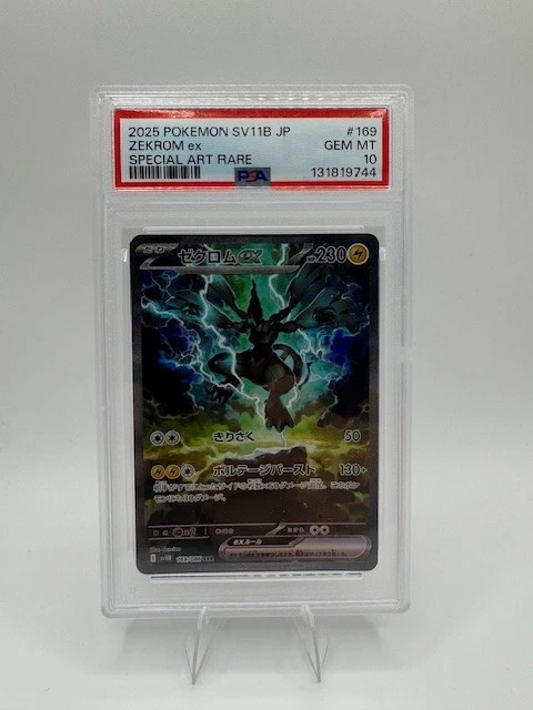 Zekrom Pokémon TCG Professional Sports Authenticator (PSA
