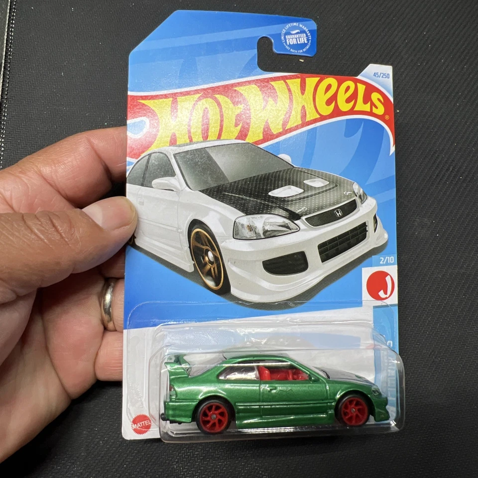 Hot Wheels Honda Civic SI - Cambio de rueda personalizado y color Foto 1 de 4