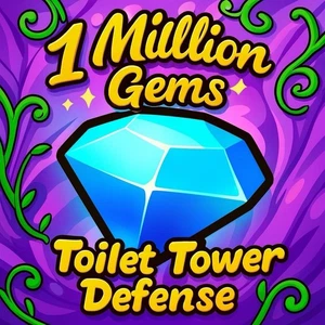 1M Toilet Tower Defense Gems - TTD Gems - Fast, Cheap!! - Picture 1 of 1