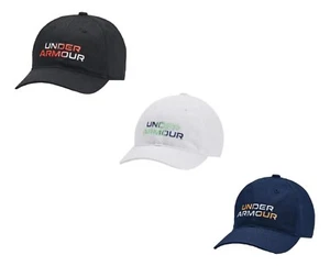 Under Armour Youth Unisex Wordmark Adjustable Cap Hat 1370832 NEW - Picture 1 of 7